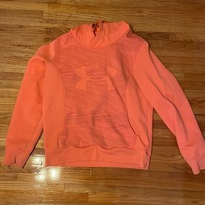 Under Armor Large Orange Storm hoodie